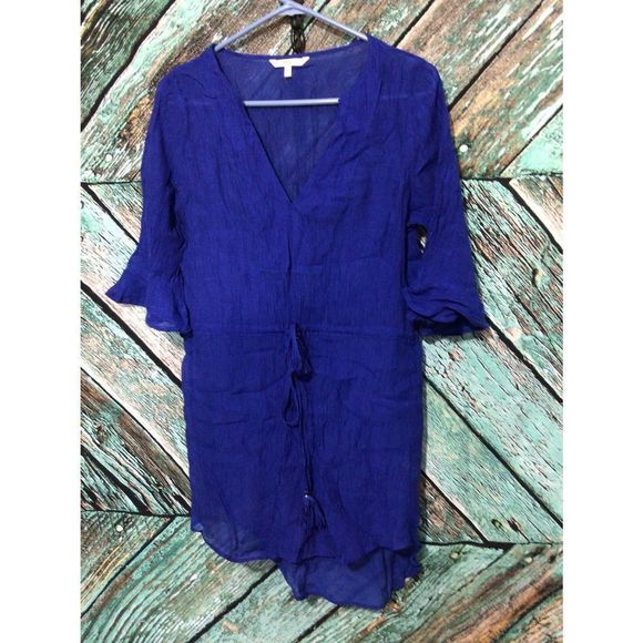 Hawaiian Tropic Swim Hawaiian Tropic Dark Royal Blue Swimsuit Cover